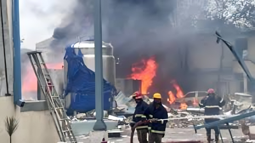 A Devastating Chemical Explosion at a Telangana Pharma Factory Rocks Sangareddy District