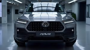 2025 Toyota RAV4 new front grille and headlights