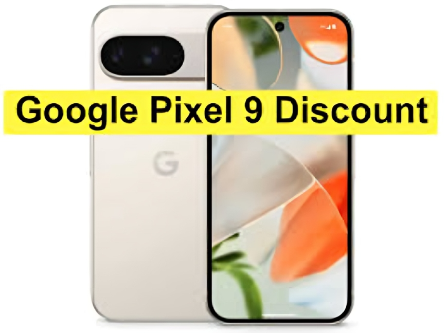 Google Pixel 9 front and back view showcasing camera and screen