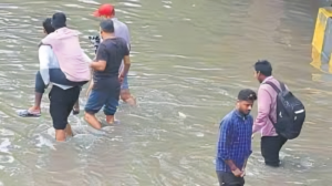 Gurugram Drowns in Rainwater Chaos: Blame Game Unfolds