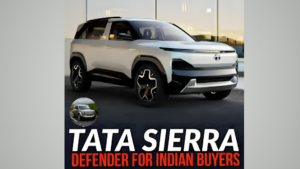 Tata नए Sierra जो Defender जैसी फीलचर देने वाला है? जानिए पूरी जानकारी
