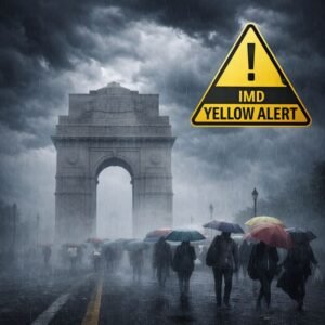 दिल्ली वालों, रेनकोट निकाल लो! मौसम ने ली करवट, IMD का 'Yellow Alert' और बारिश का 'तांडव' शुरू, जानिये क्या है इस बेमौसम बरसात की असली वजह!