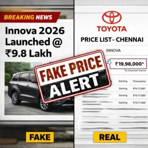 Innova Hycross 2026: ₹9.8 लाख में 23 kmpl? सपना अच्छा है, लेकिन शोरूम जाने से पहले 'ठंडा पानी' पी लीजिये!