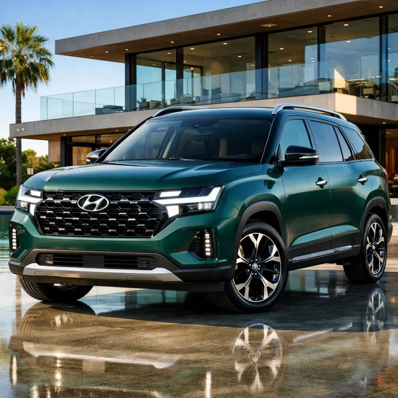 Hyundai ने अपनी पॉपुलर 7-सीटर Alcazar को दिया है 2026 का नया अपडेट, इसका 'Bold Design' और 22 kmpl का माइलेज देख के फैमिली वाले हो रहे हैं खुश, जानिये क्या यह SUV आपकी अगली सवारी बनेगी?