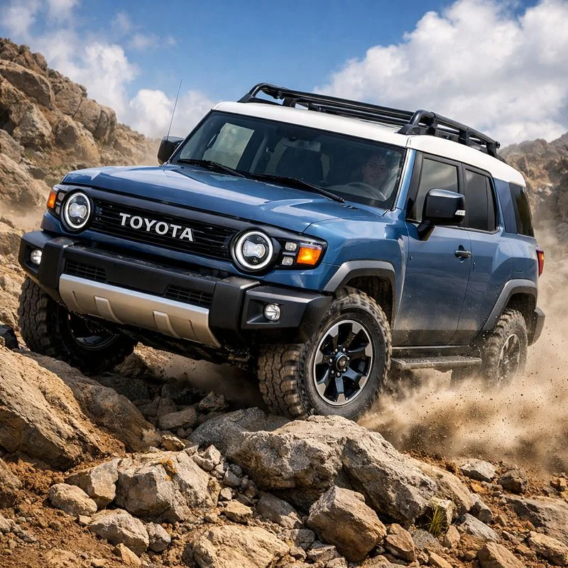 फिर से वही सवाल? Toyota 'Mini Land Cruiser' (FJ 2026) का नशा अभी भी सर चढ़ के बोल रहा है! क्या यह सच में 'Thar Killer' बनेगी?