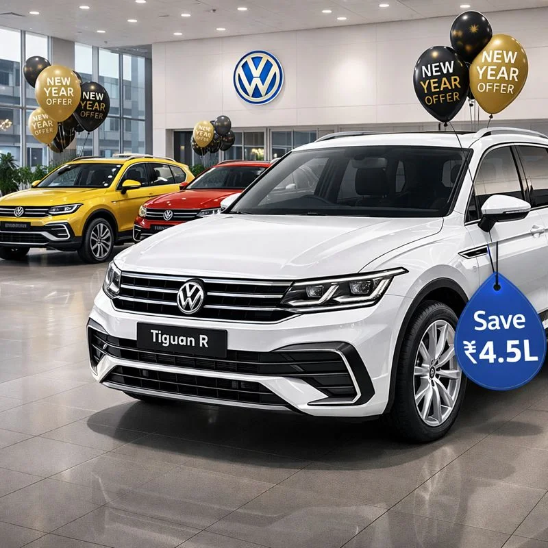 Volkswagen की 'Mega Sale'! जनवरी खत्म होने से पहले लूट लो ₹4.50 लाख तक का डिस्काउंट, Taigun और Virtus पर भी भारी छूट, शोरूम खाली करने की तैयारी!