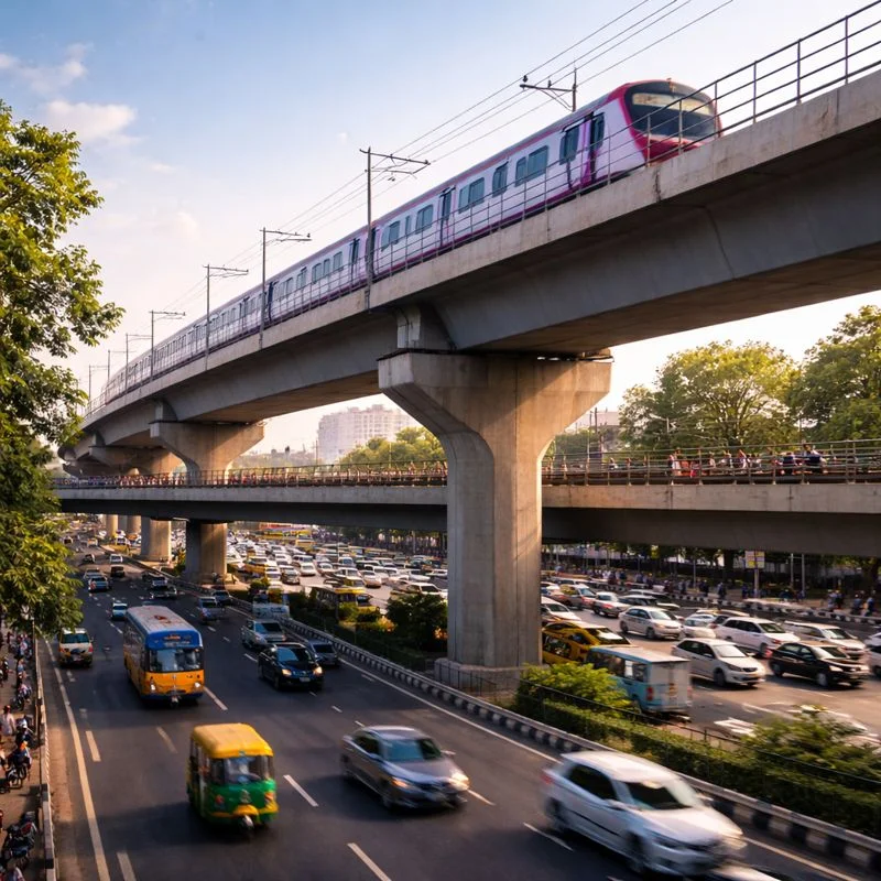 वाह भाई वाह! दिल्ली वालों की मौज आ गयी, Metro ने कर दिया कमाल, अब 'Flyover के ऊपर Flyover' चलेगा, ट्रैफिक जाम की छुट्टी और सफर होगा मक्खन जैसा!