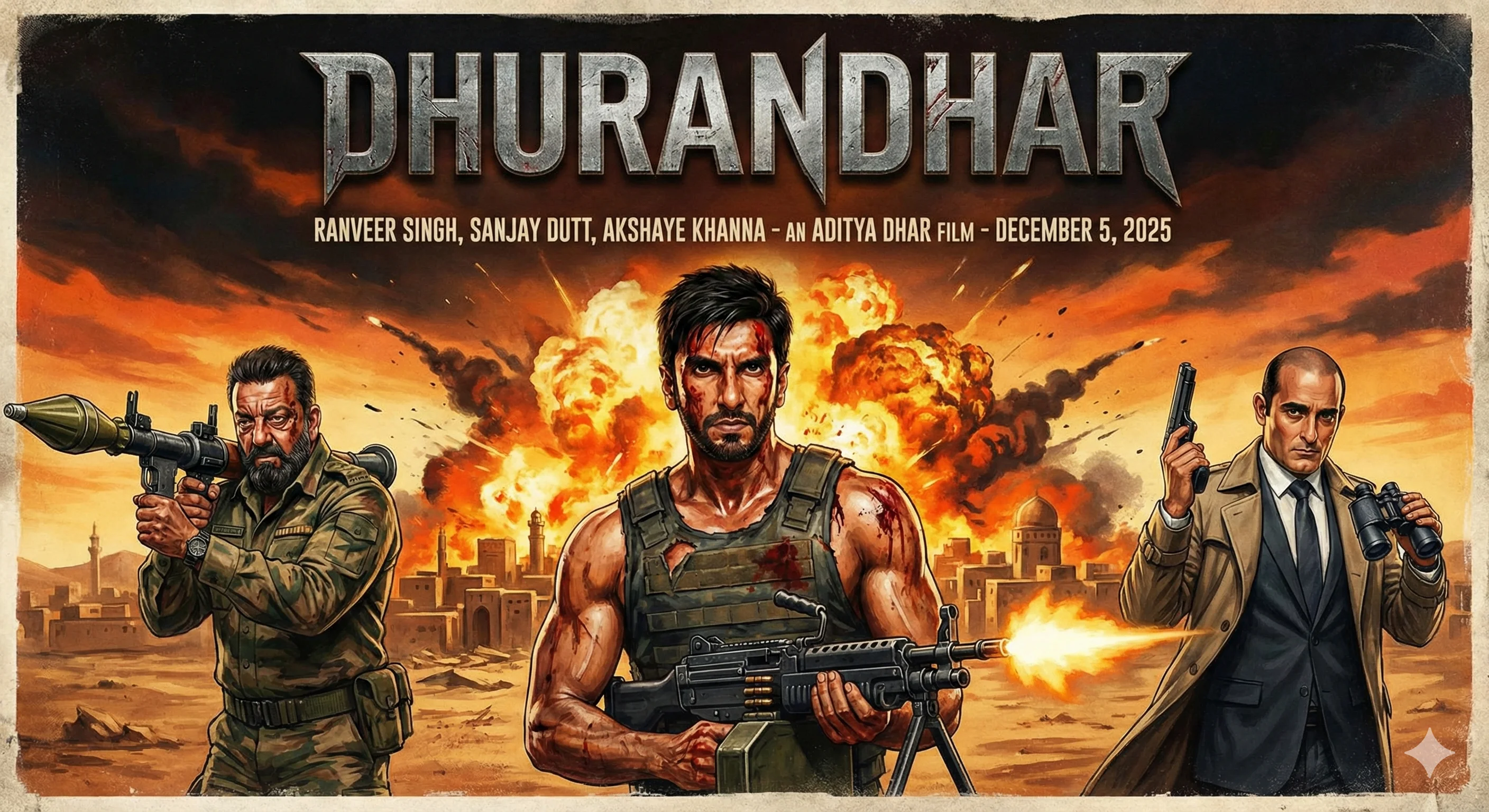 "Dhurandhar" Movie Update: Ranveer Singh ke garda action aur Aditya Dhar ke direction ne theaters mein aag laga diya ba!