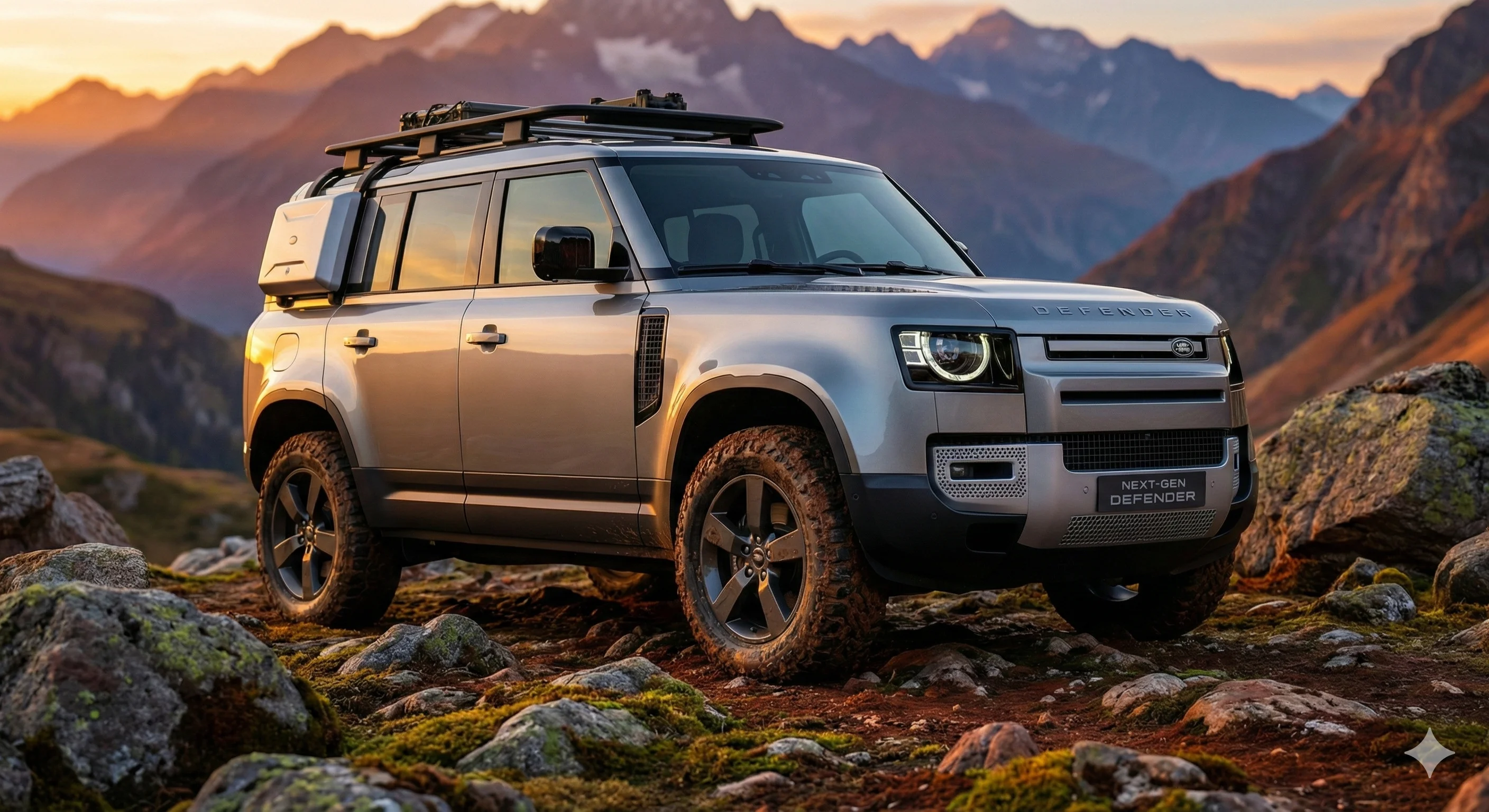 Land Rover Defender 2026 का नया अवतार देख के तो अच्छे-अच्छों की बोलती बंद हो गयी है, इतना खतरनाक लुक और धांसू फीचर्स कि रोड पे निकलेगी तो बाकी गाड़ियां साइड हो जाएंगी, जल्दी देखिये ये देसी 'Tank' अब किस नए रूप में आया है!