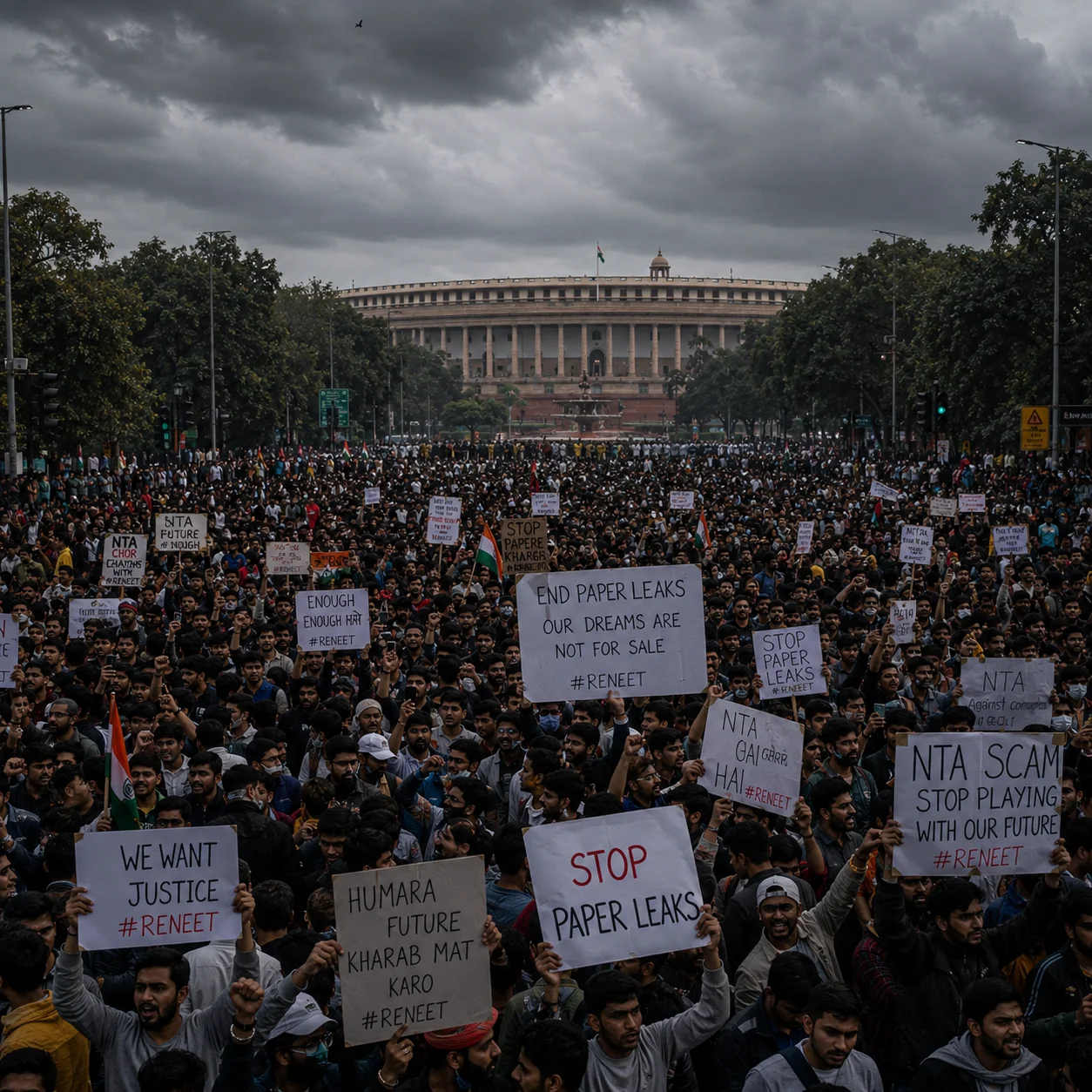NEET और UGC-NET पेपर लीक विवाद: छात्रों का बढ़ता गुस्सा, शिक्षा मंत्री की चुप्पी और NTA पर उठते बड़े सवाल