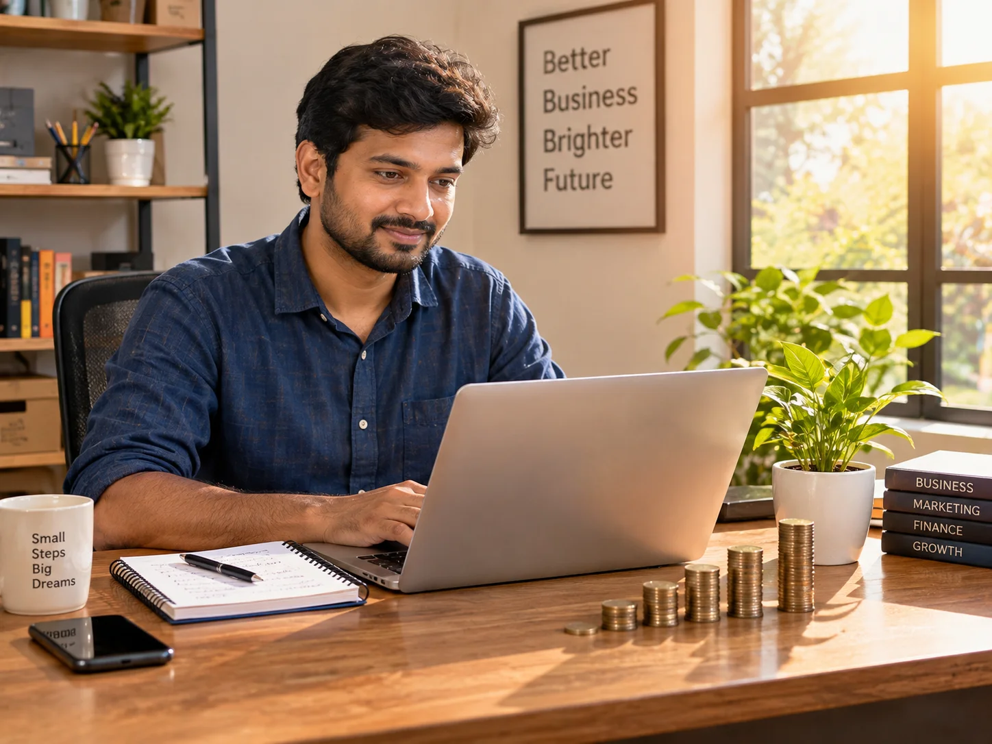 Prompt: A clean digital calendar and task management interface displayed on a tablet screen, color-coded blocks representing different work categories, a coffee cup beside it on a wooden table, soft natural lighting, minimalist and organized aesthetic, productivity-focused visual, high detail, 8K resolution, 4:3 aspect ratio